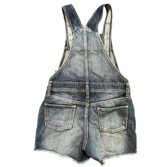 NEW! Old Navy Overalls Jean Shorts - Large (10-11) - Picture 3 of 5